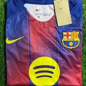 FC Barcelona 2025/26 Home Jersey Size S